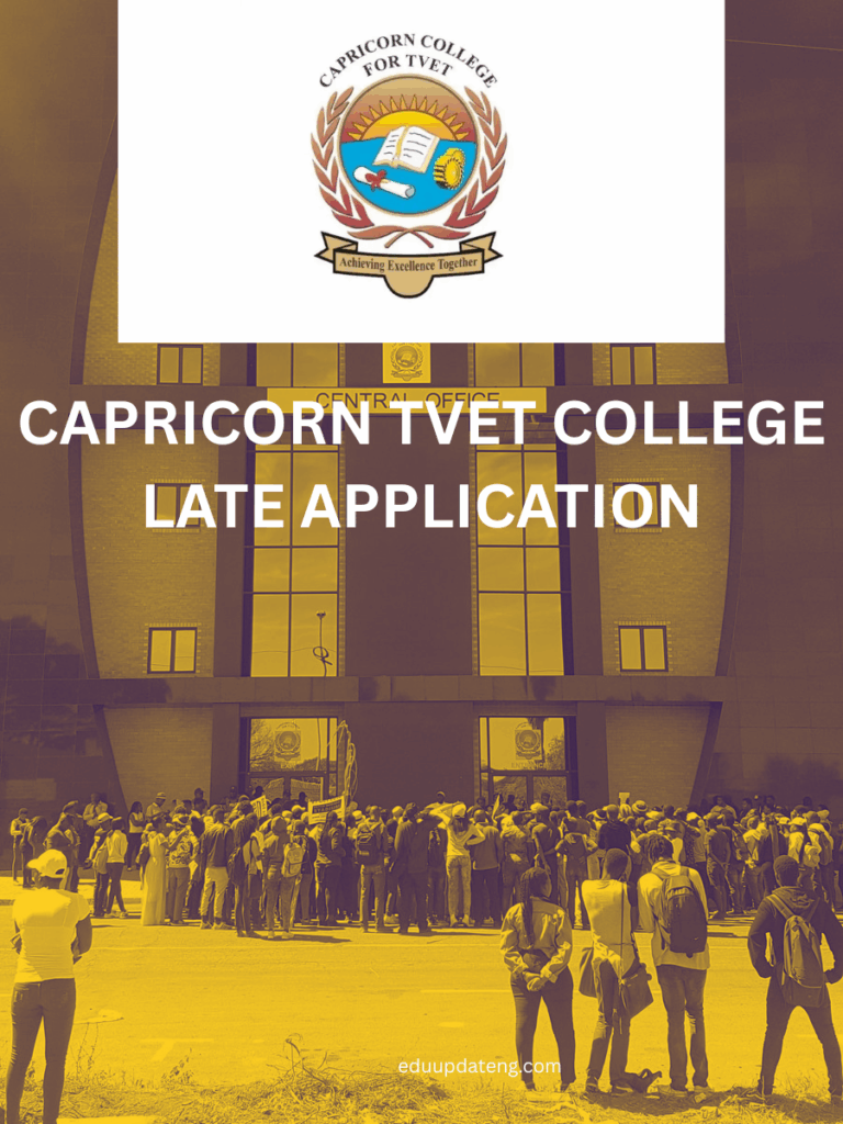 Capricorn TVET College Late Application