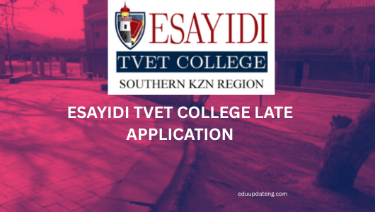 Esayidi TVET College Late Application