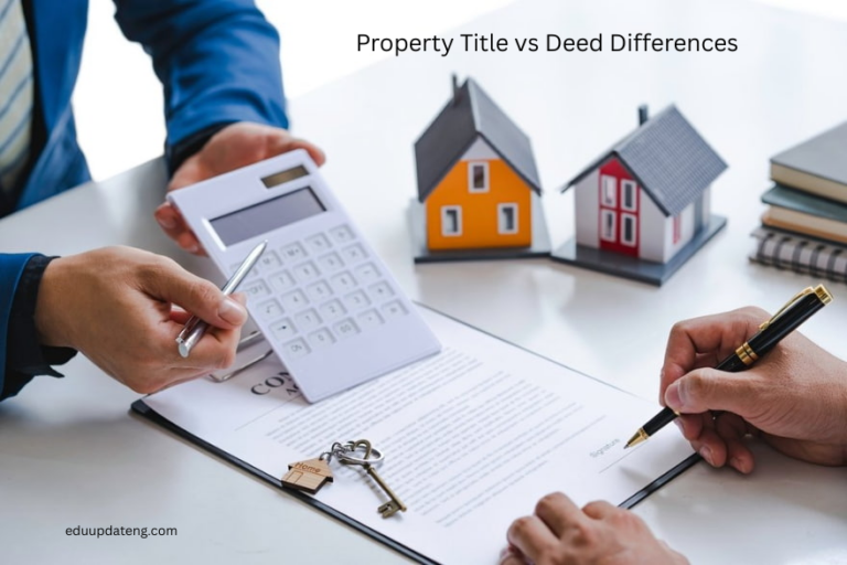 Property Title vs Deed Differences